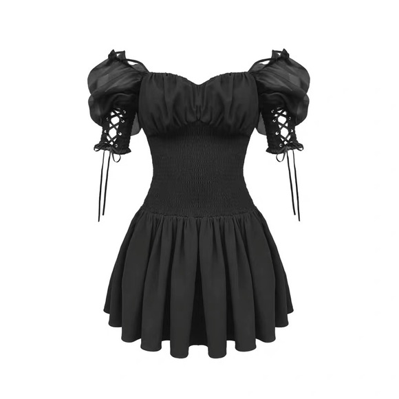 COPY - NWT Gothic style dress perfect for Christm… - Picture 3 of 3